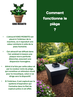 Pack Piège à Moustique + 2 Attractifs – 4 mois de protection