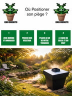 Pack Piège à Moustique + 2 Attractifs – 4 mois de protection