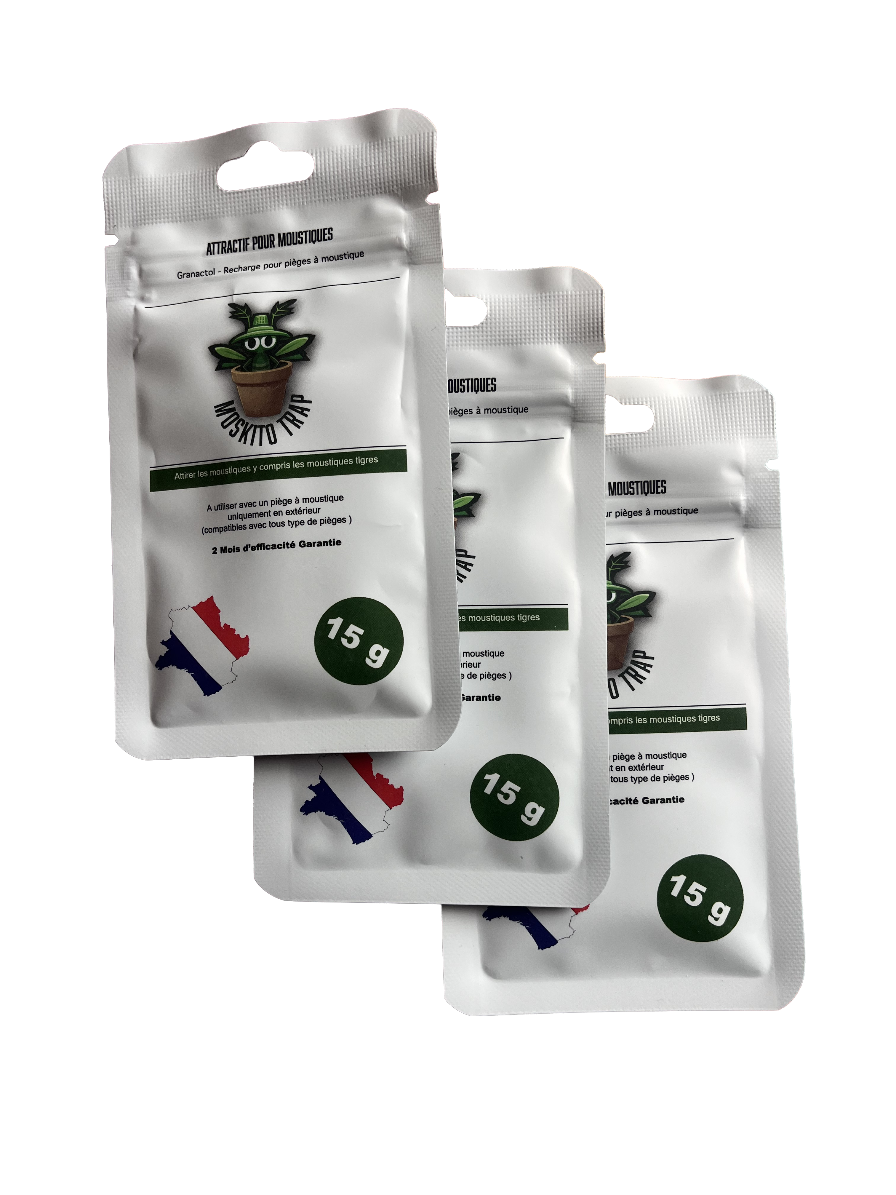 Recharge Attractif Moustique x3 – 6 mois de protection